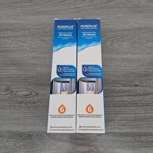 Lot of 2 Pureplus RFC6600A Water Filter Replacement For RFC6600A-S ‎ Sealed